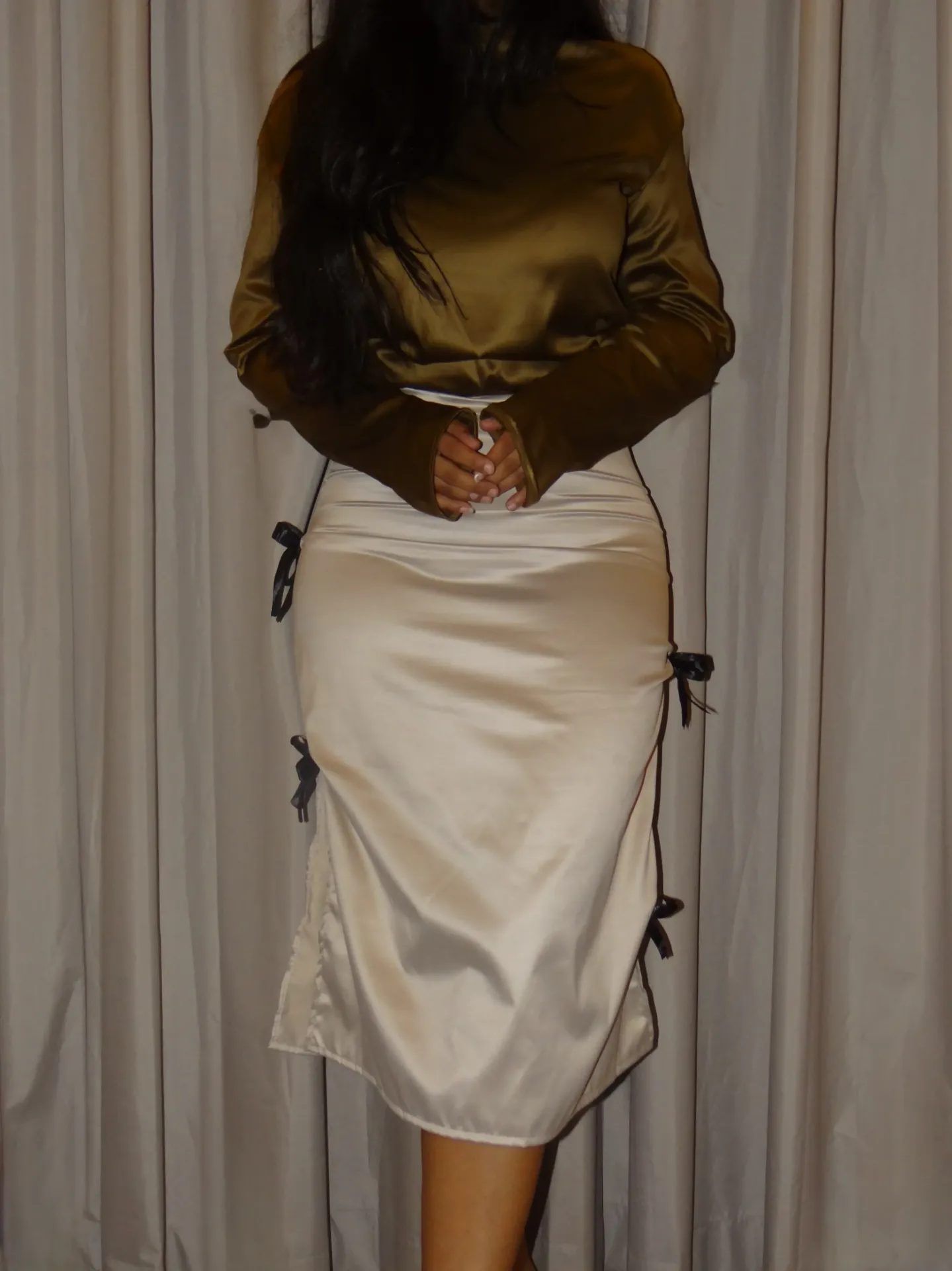 [ABS-SKI-XXS] Aria Bow Skirt (XXS)